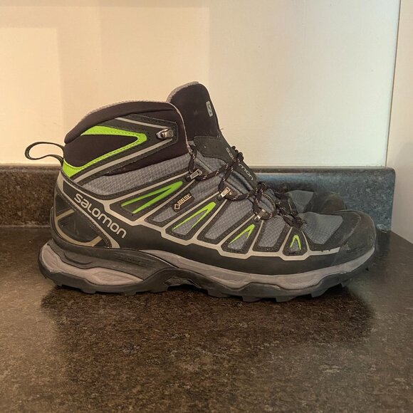 Salomon X Ultra Mid 2 GTX Hiking Boots - Size 10 - Picture 2 of 10